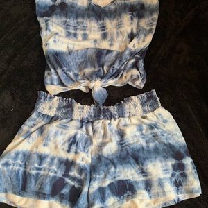 Midnight Bakery Tie Dye Pajama Set